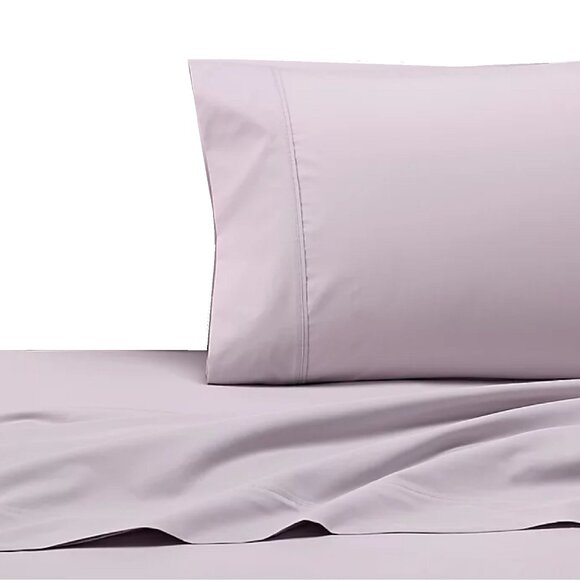 new LILAC Wamsutta Dream Zone 500 Thread Count Cotton Percale TWIN Sheet Set - Picture 2 of 5